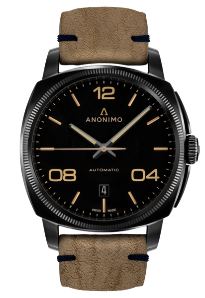 Anonimo EPURATO Automatic Stainless Steel & DLC Black Dial AM-4000.02.292.K19