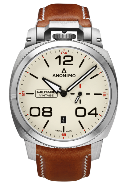 Anonimo Militare Vintage Stainless Steel Eggshell   AM-1021.01.001.A02