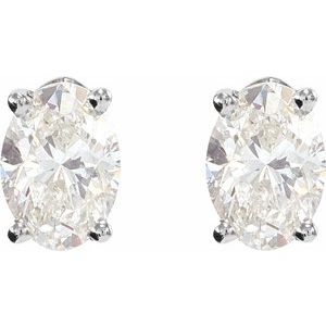 14K White 1/5 CTW Natural Diamond Earrings 1870:3872858:P