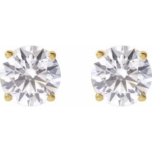 14K Yellow 3 CTW Lab-Grown Diamond Stud Earrings 652480:LG680:P