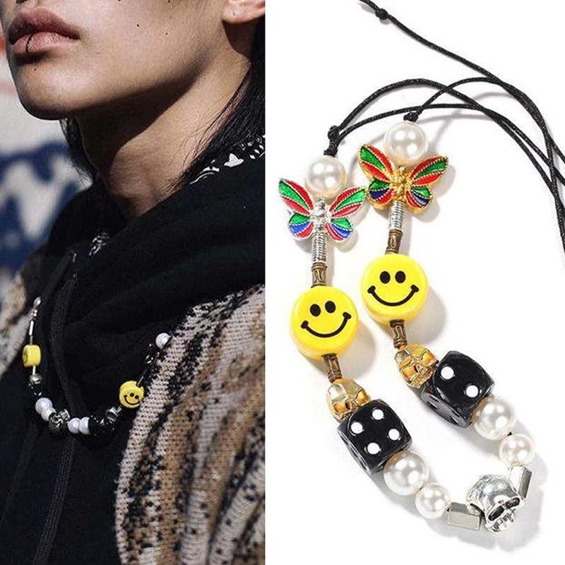 Helloice Fashion Smile Beads Necklace