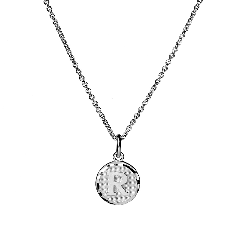 Helloice Personlized Initial Pendant