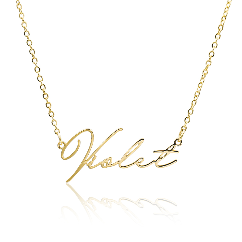 Helloice Valencia Custom Name Necklace