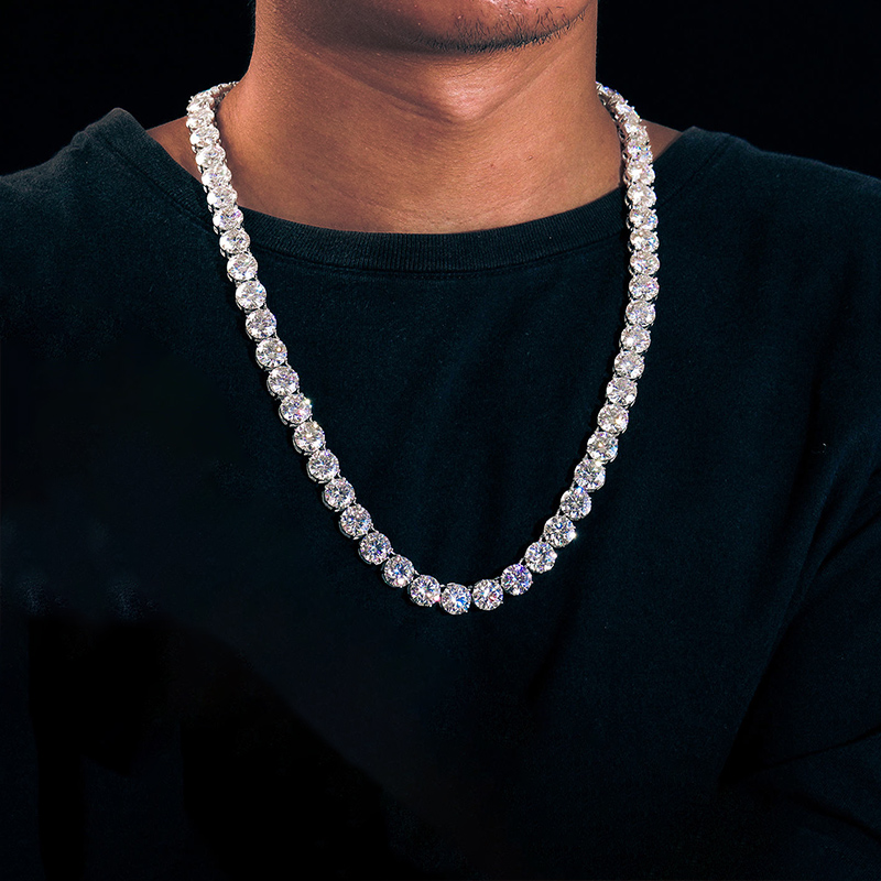 Helloice 10mm Tennis Chain