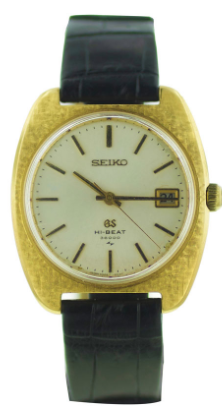 VINTAGE GRAND SEIKO Hi-BEAT 18K Gold Hand-Winding Mens Watch 4522-8010