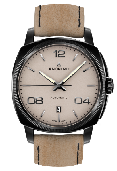 Anonimo EPURATO Automatic Stainless Steel & DLC Sand Dial AM-4000.02.229.K19