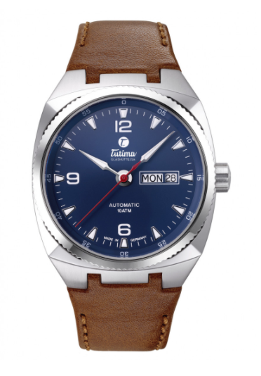 Tutima Saxon One M Steel Blue Automatic Ref : 6121-04