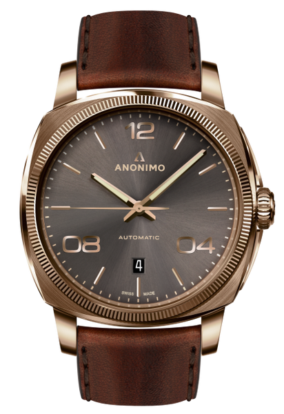 Anonimo EPURATO Automatic Bronze Case Anthracite Sunray Dial  AM-4000.04.441.W88