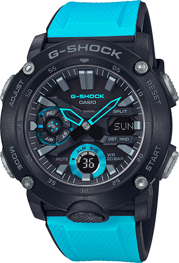 Casio G-Shock Ana-Digital "G Carbon" GA-2000-1A2
