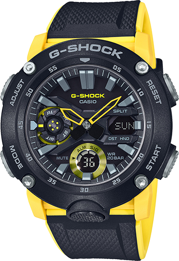 Casio G-Shock Ana-Digital "G Carbon" GA-2000-1A9