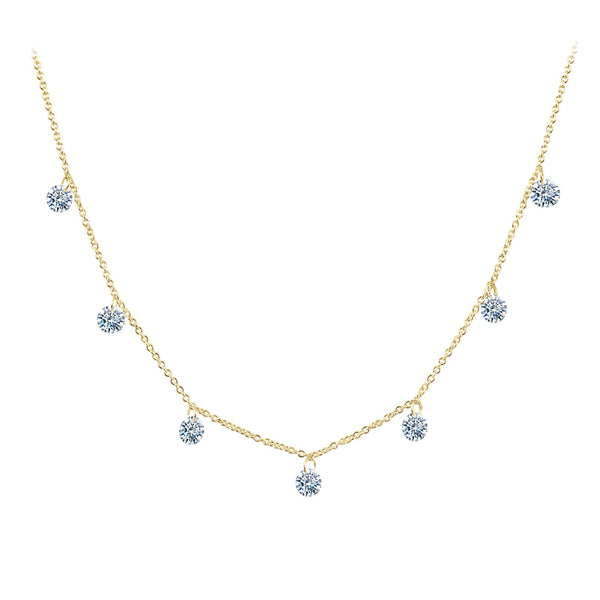 Lafonn Lassaire In Motion Diamond Necklace N0074CLG17