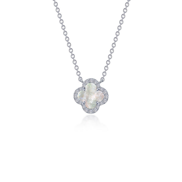 Lafonn Classic Mother Of Pearl Necklace N0334MPP20
