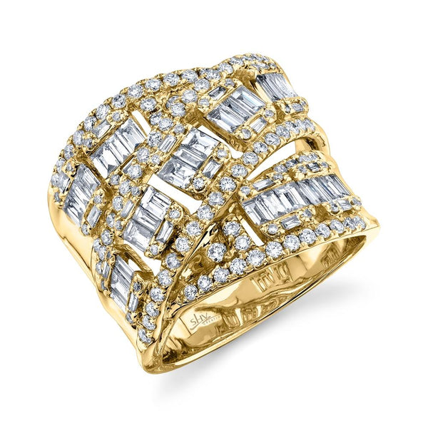 1.85CT DIAMOND BAGUETTE RING