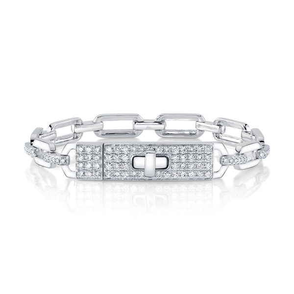1.74CT DIAMOND LINK BRACELET