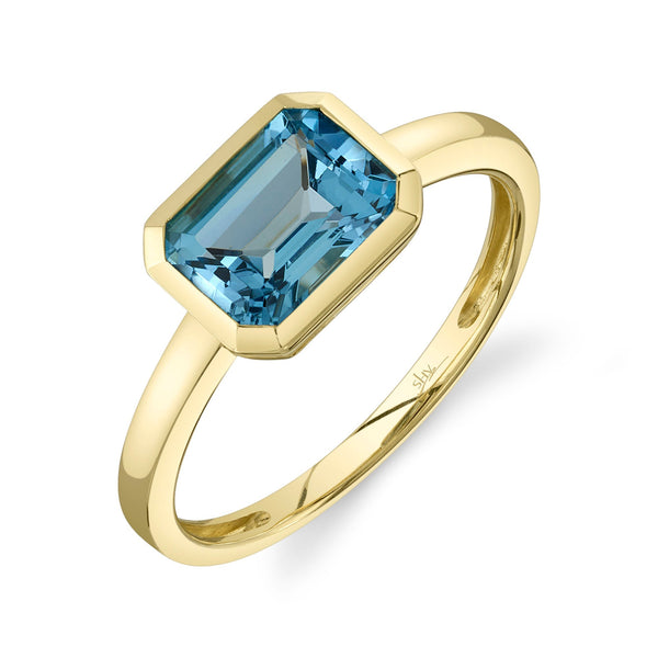 1.88CT BLUE TOPAZ RING