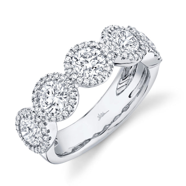 2.00CT-CTR(ROUND) 0.28CT-SIDE DIAMOND BAND