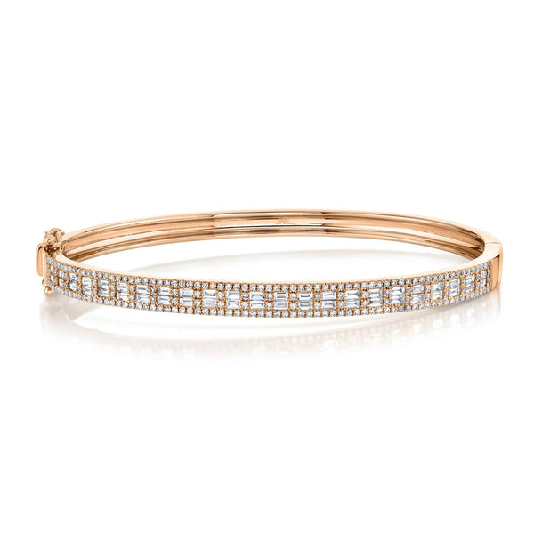 1.49CT DIAMOND BAGUETTE BANGLE