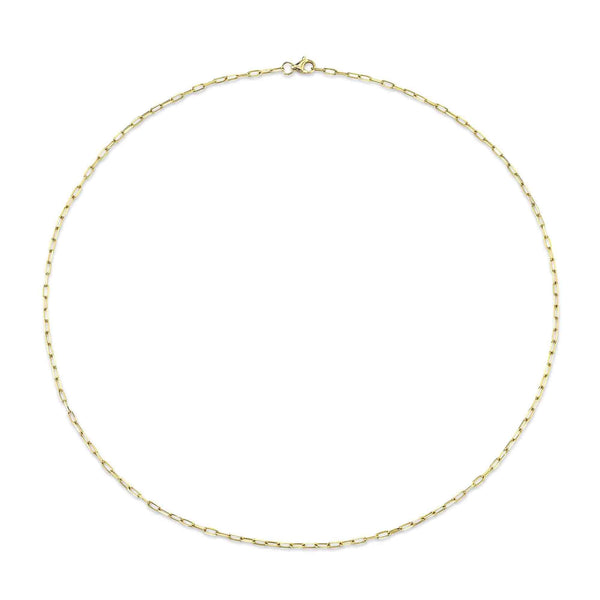 PAPER CLIP LINK NECKLACE
