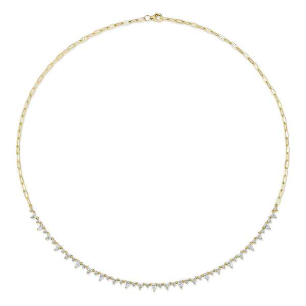 1.71CT DIAMOND PEAR NECKLACE