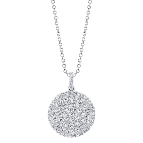 2.17CT DIAMOND CIRCLE NECKLACE