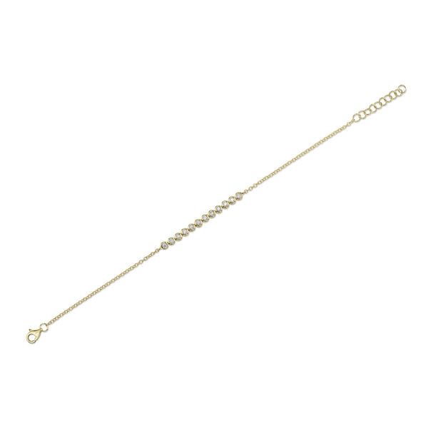 Shy Creation 0.26Ct Diamond Bezel Bracelet SC55024917