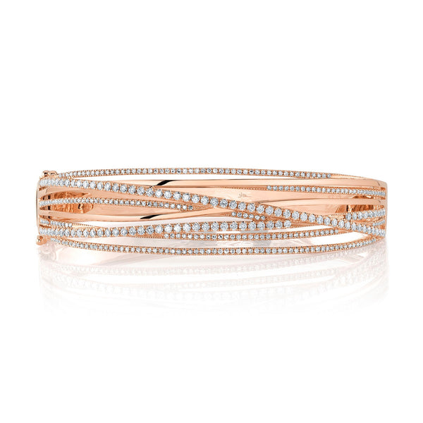 1.64CT DIAMOND BRIDGE BANGLE