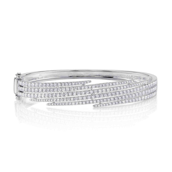 2.58CT DIAMOND BANGLE