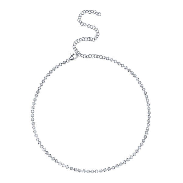 2.33CT DIAMOND TENNIS NECKLACE