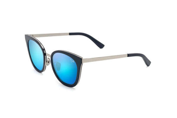 Maui Jim - Wood Rose (Navy w/ Silver)