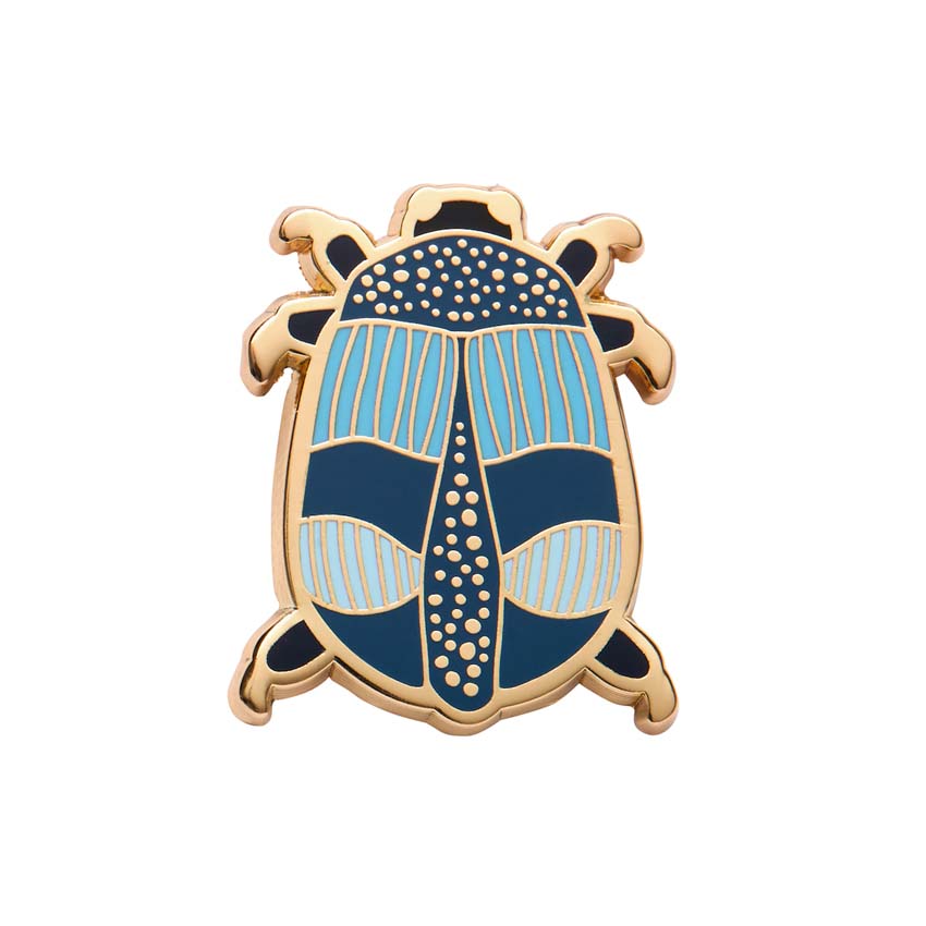 A Jewel Among Beetles Enamel Pin By Erstwilder