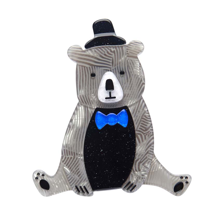 Bear With Me Brooch 2023 By Erstwilder
