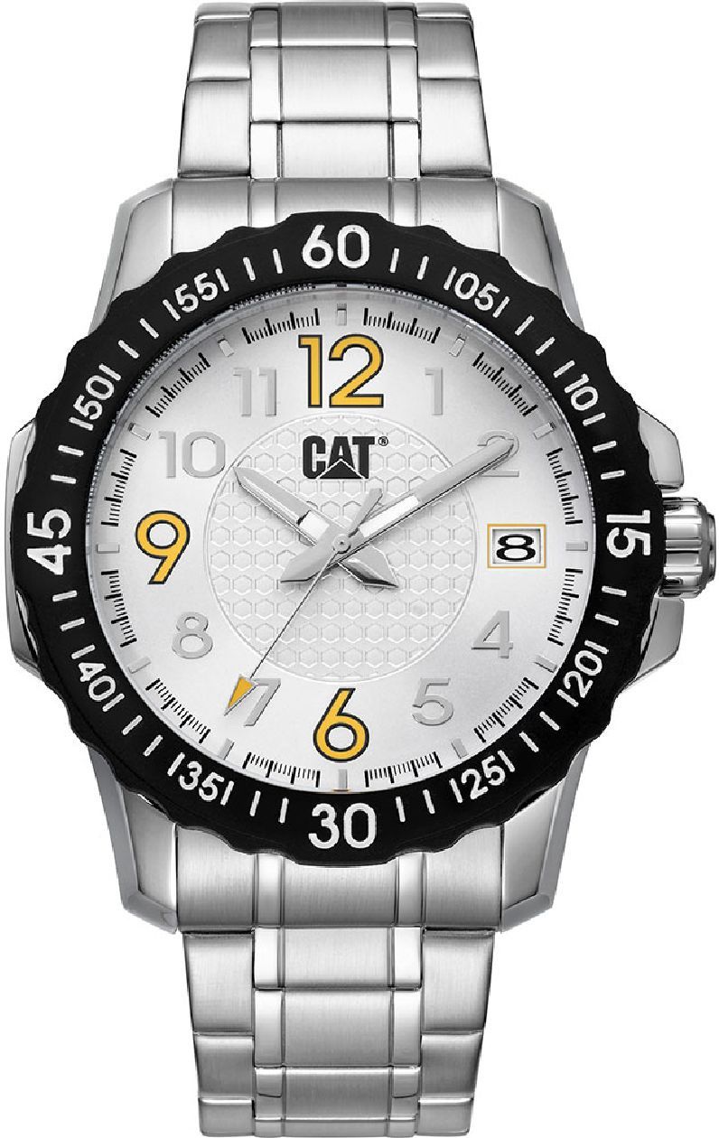 CAT AP14111212 Caterpillar Downforce Stainless Steel Quartz Watch 44mm
