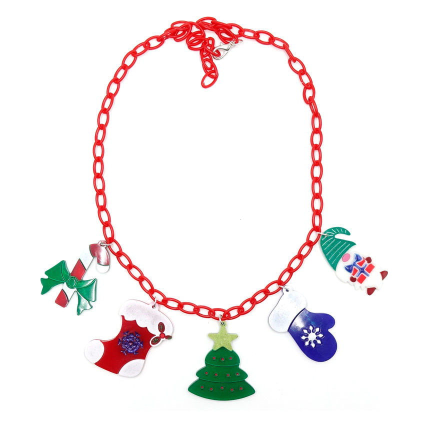 Christmas Cheer Necklace By Azure Aster