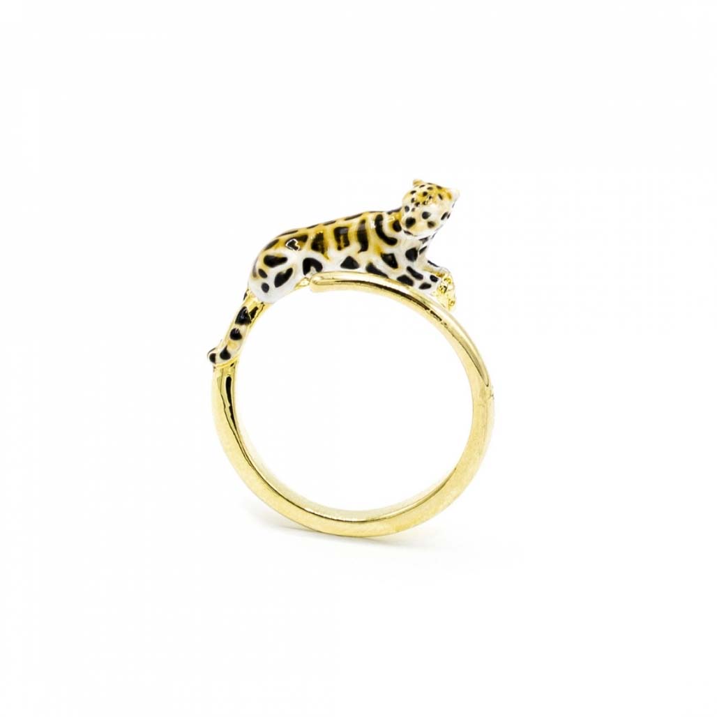 Clouded Leopard Ring By Bill Skinner