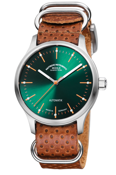 *Basel 2019* Mühle Glashütte Panova Grün  Ref: M1-40-76-NB