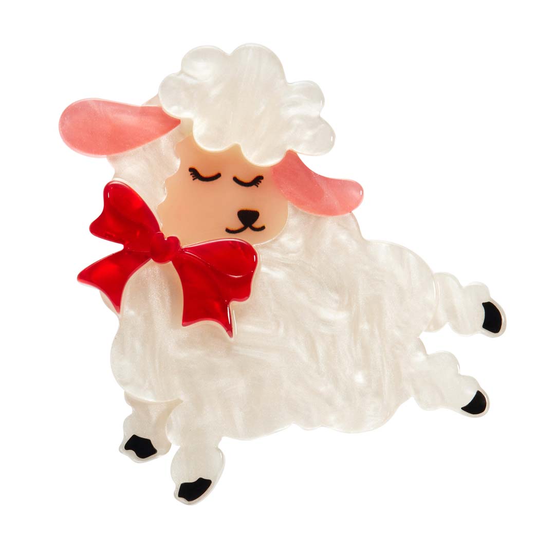 Dolly the Demure Brooch By Erstwilder