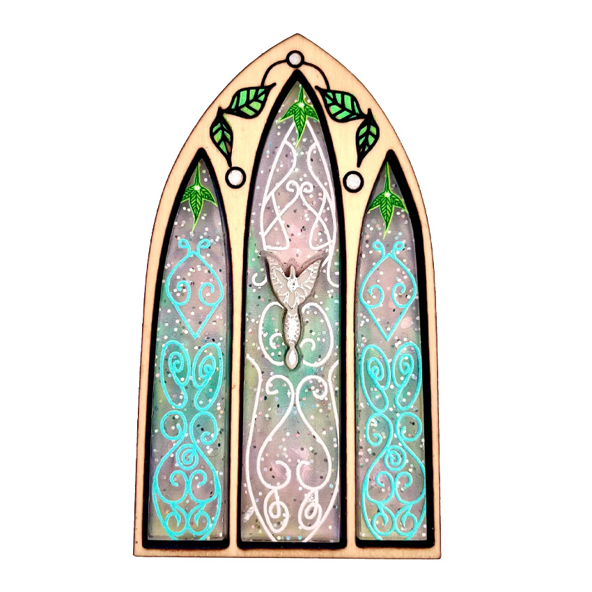 Elven Window Brooch By Wintersheart