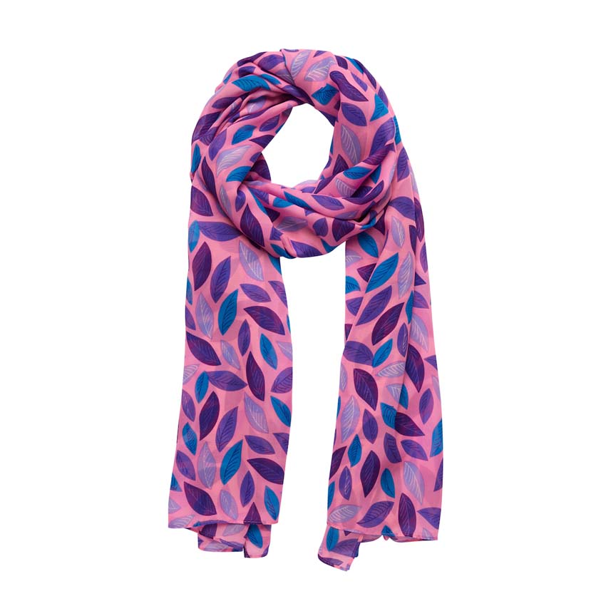 Fastidious Foliage Neck Scarf By Erstwilder X Pete Cromer