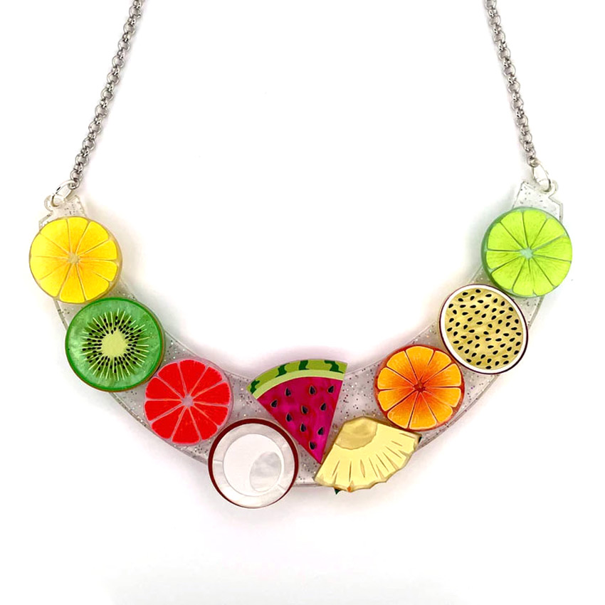 Fruit Salad Necklace By Wintersheart