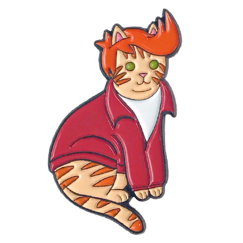 Future Cat Enamel Pin By Danielle V