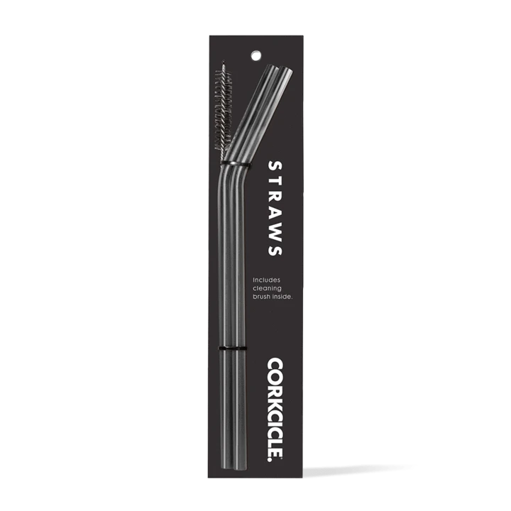 Corkcicle Straw Gunmetal