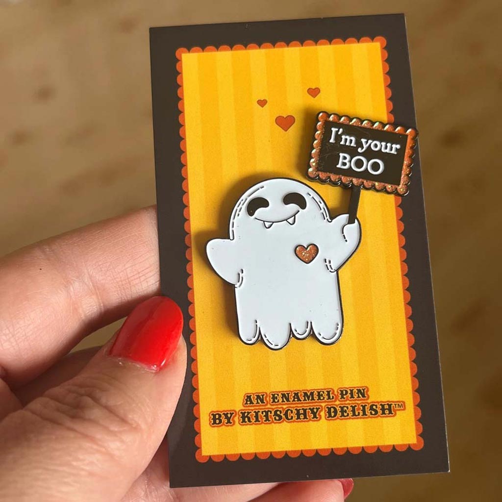 I'm Your Boo Enamel Pin By Kitschy Delish