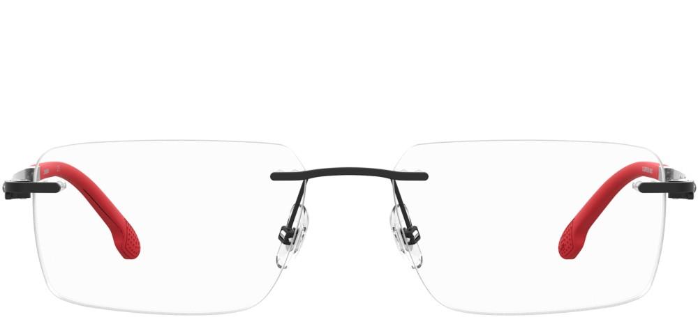 CARRERA 8853 Black Geometric Eyeglasses