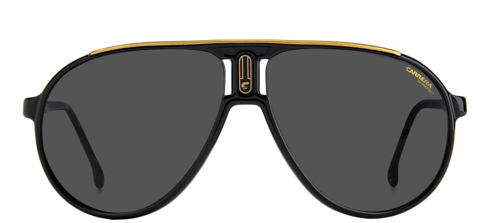 CHAMPION65/N Black Pilot Sunglasses