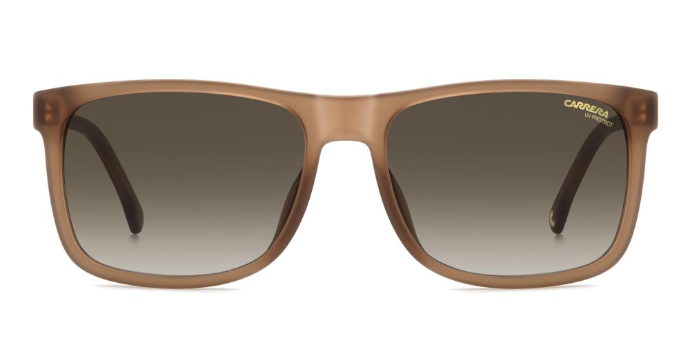 C FLEX 01/G/S Brown Squared Sunglasses