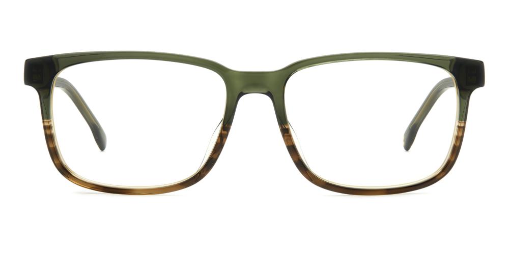 C FLEX 03/G Green Rectangle Eyeglasses