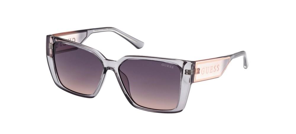 GU7818 Grey Geometric Sunglasses