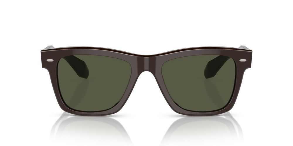 N.04 SUN OV 5552SU Brown Rectangle Sunglasses