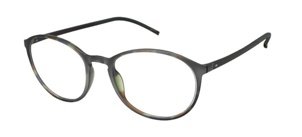 SPX ILLUSION 2940 Green Round Eyeglasses