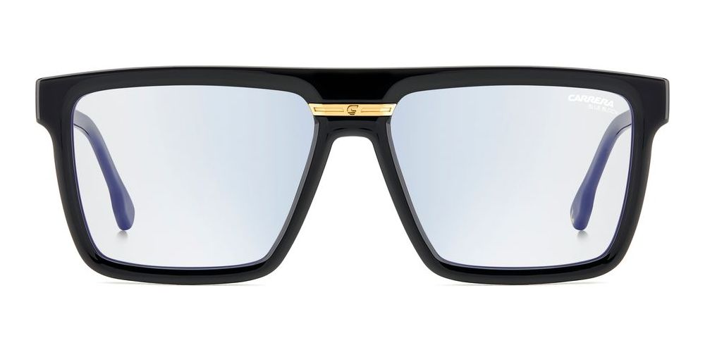 VICTORY C 03/BB Black Squared Eyeglasses
